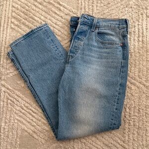 Levi Wedgie straight leg jeans